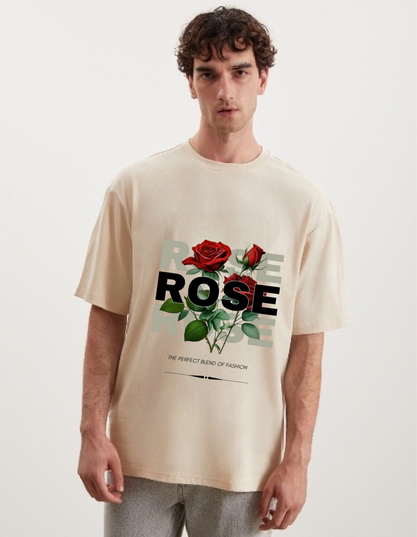 ROSE ELEGANCE GRAPHIC TEE