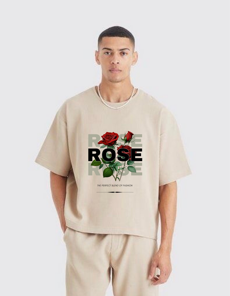 ROSE ELEGANCE GRAPHIC TEE