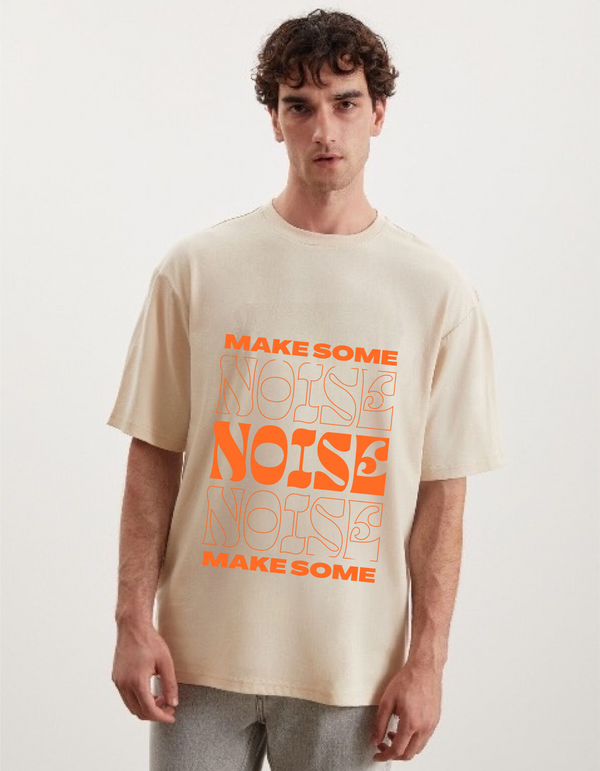 MAKE SOME NOISE -STATEMENT TEE