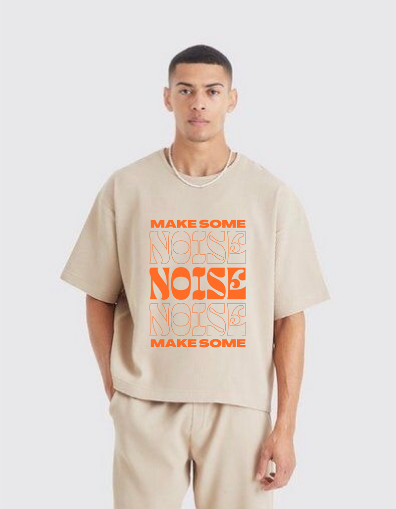 MAKE SOME NOISE -STATEMENT TEE