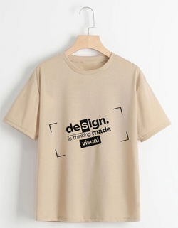 MINIMALIST GRAPHIC TEE-DESIGN THINKING