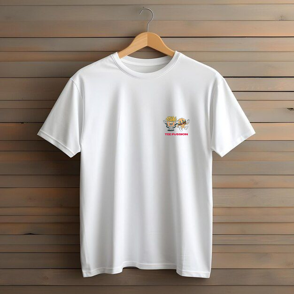 Tee Fussion “Fries Mode” White Tee