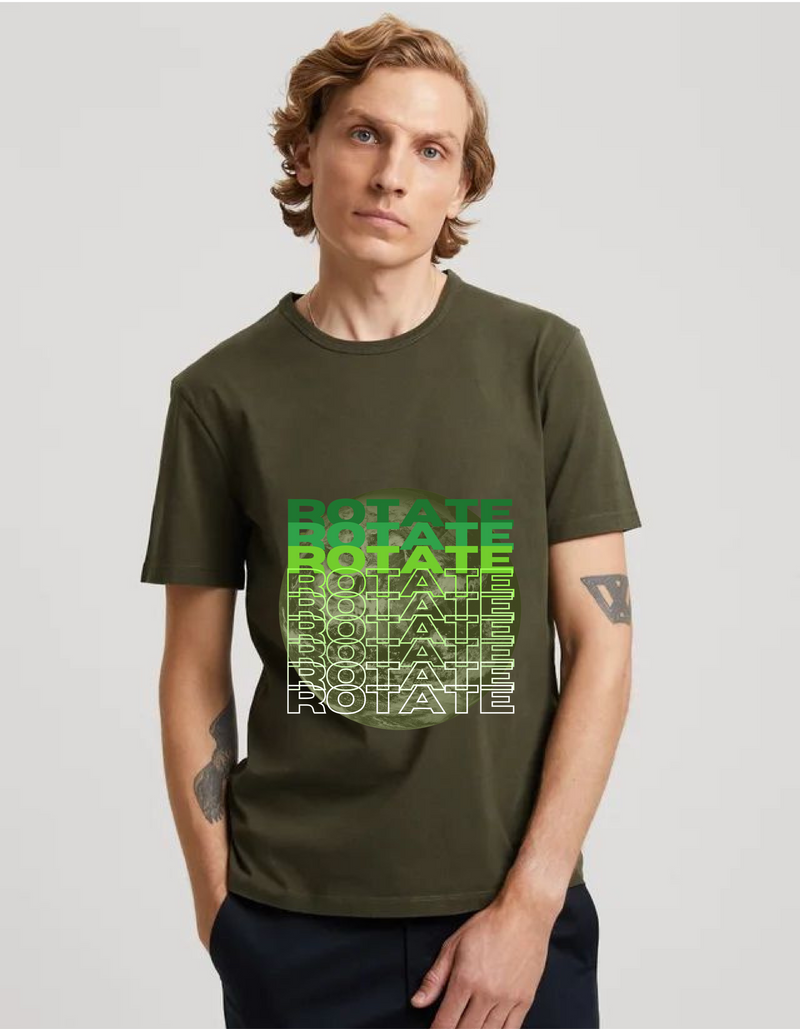 GREEN VIBES ROTATE TEE