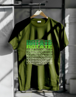 GREEN VIBES ROTATE TEE