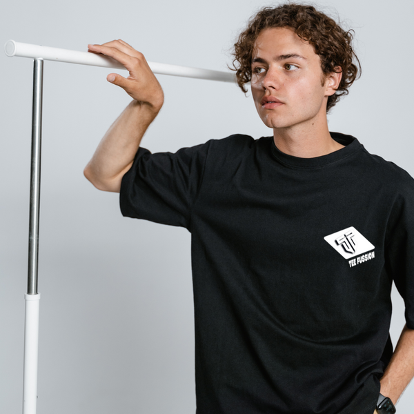 TEE FUSSION (BLACK TSHIRT)