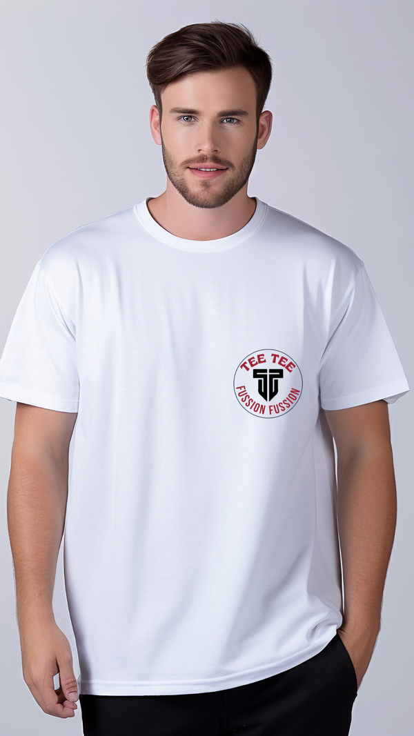 WHITE TEE SHIRT (TEE FUSSION)